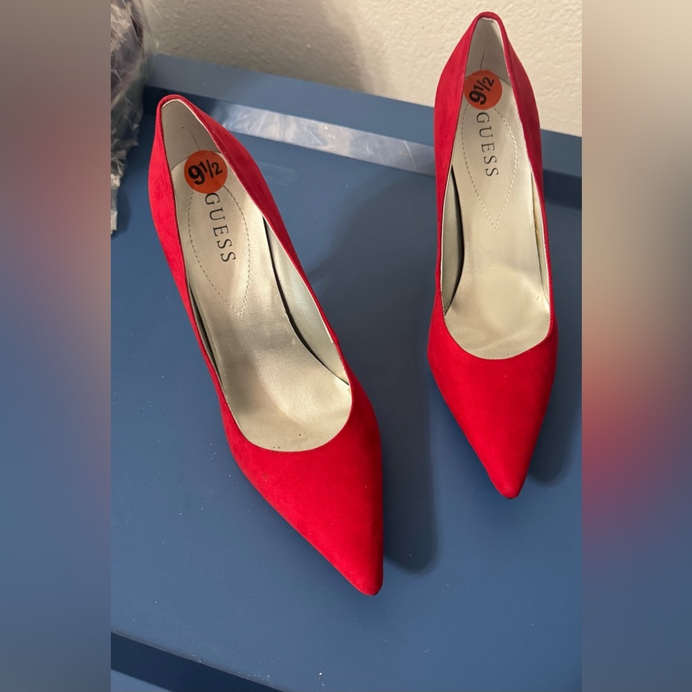 Guess Red Women's Heels